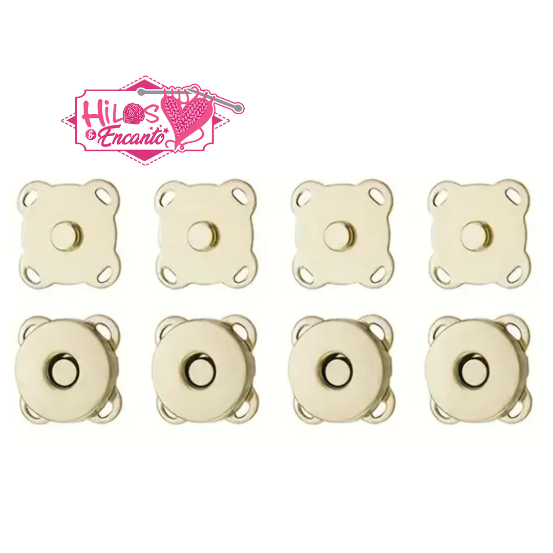 Broche Magnético Invisible 18mm de Costura