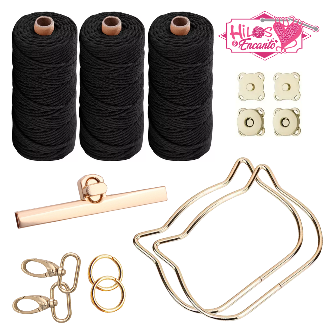 Kits de Macramé para Bolsa